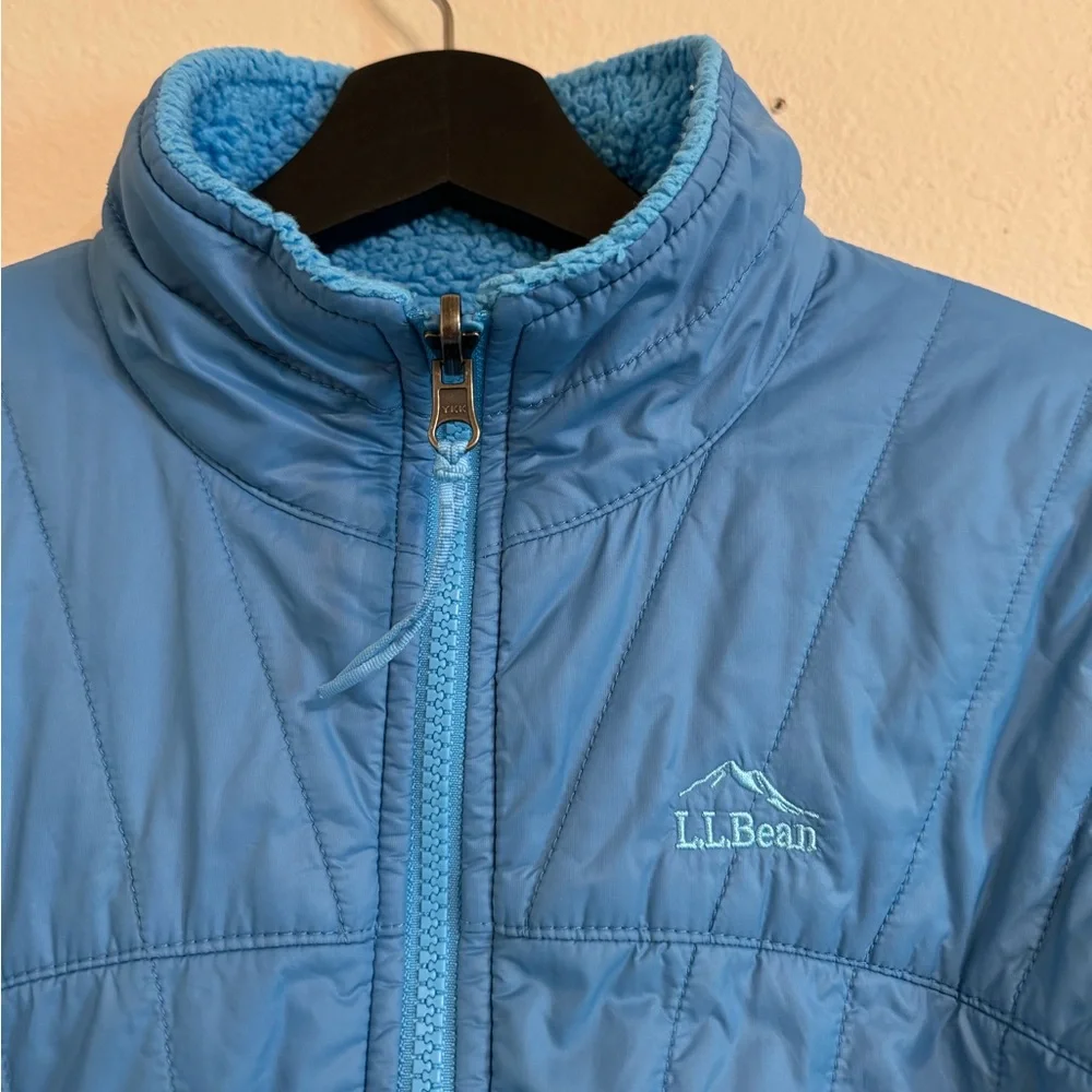 L.L Bean Kids Fleece Reversible Jacket M(10-12)